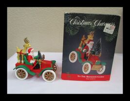 Christmas Charmers To The Reindeer Games Ornament IOB - $14.84