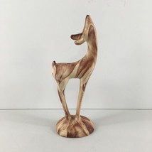 Sequoia National Park Pine Scented Pottery Deer Figurine 8.25&quot; Tall Souvenir VTG - £30.96 GBP