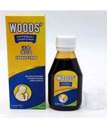 3 pcs WOOD&#39;S Peppermint Syrup 100ml Adult Cough &amp; Sore Throat FREE EXPRE... - £41.93 GBP