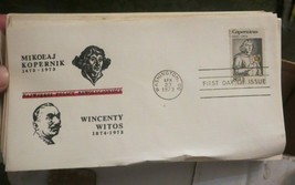 1973 Astronomer Nicolaus Copernicus 8c Stamp Envelope First Day Issue lo... - $46.39