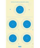 A-23/5 NRA 50 Yard Smallbore Rifle Target (blue bull) on Tagboard (100 p... - $1,024.54 MXN