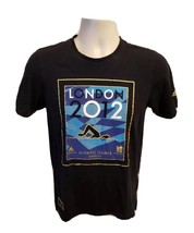 2012 Adidas London Olympic Games Aquatics Adult Black XS TShirt - £11.83 GBP