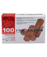 100-pc. Sterile Adhesive Bandages Highly Absorbent Non-Stick Pads First Aid - $8.13