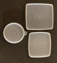 Lot Of 3  Tupperware Lids #671, #310, And #733 - £7.93 GBP