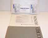 1995 HONDA ACCORD OWNERS MANUAL WARRANTY INFORMATION - $26.99