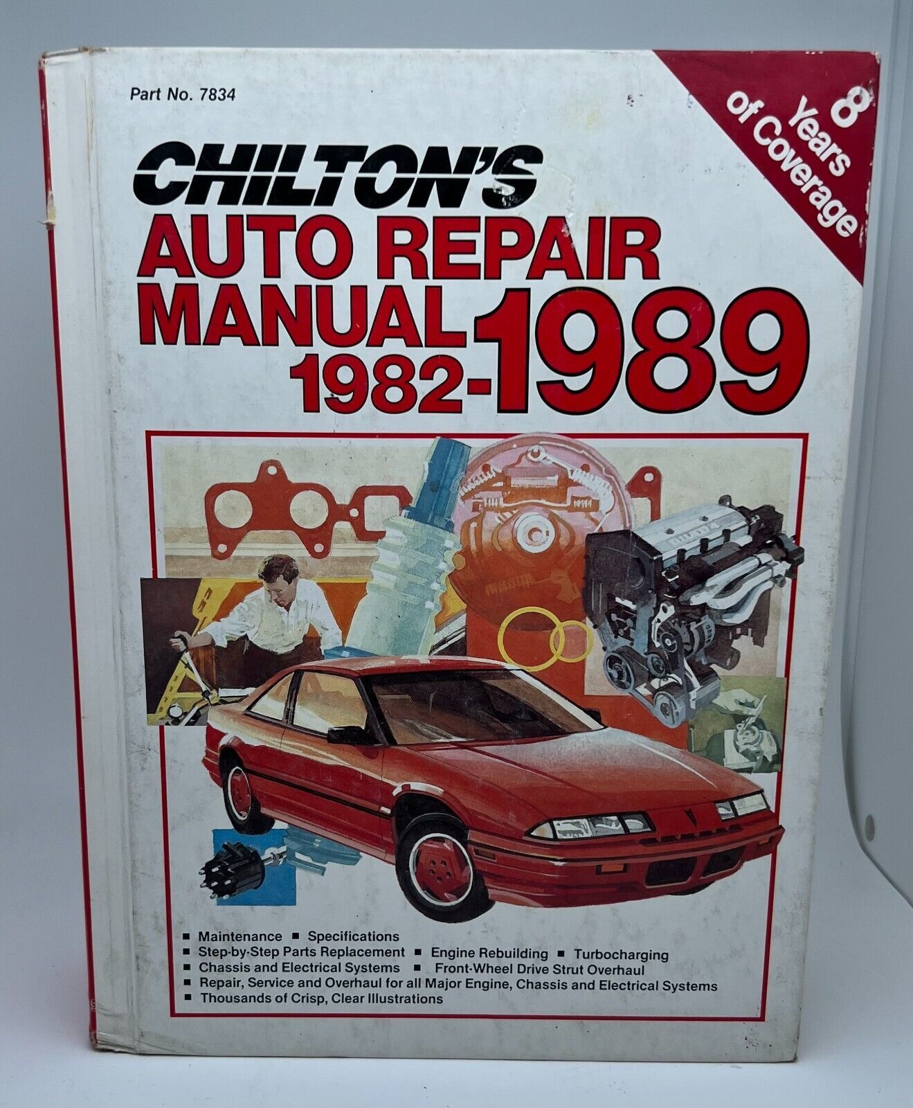 Primary image for Chilton's Auto Repair Manual 1982-1989 Part No. 7834 VERY NICE COND.
