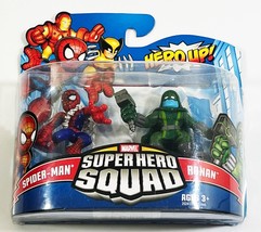 Hasbro Marvel Super Hero Squad 2010 Hero Up! Spider-man &amp; Ronan Action Figure - £25.13 GBP