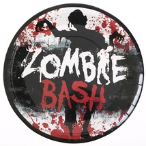 8 Halloween Paper Party Zombie Bash Bloody Blood Splattered Dinner Plates 9&quot; - £2.16 GBP