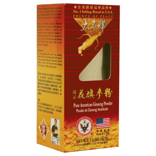 Prince of Peace American Ginseng Powder, 1.5 oz.花旗參粉 Exp: 2026 - £24.91 GBP