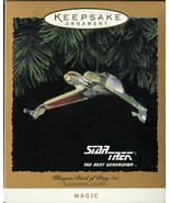 HALLMARK KEEPSAKE ORNAMENT STAR TREK TNG KLINGON BIRD OF PREY 1994 NEW - $27.28 CAD