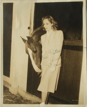 Carol Lombard Signed Photo - Horse Pico - Clark Gable - To Be Or Not To Be w/CO - £1,394.10 GBP