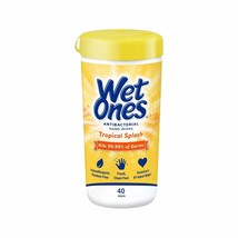 Wet Ones Antibacterial Hands Wipes, Citrus 40 Each (Value Pack of 5) - £33.04 GBP