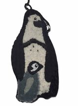 Alaska RECYCLED Wool felt Handmade Penguin Ornament - €12,65 EUR