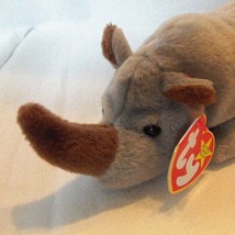 Rhino Spike Beanie Buddy - 5th Gen Collectible with Tag - $38.56