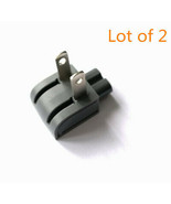 2X gray fold 2prong plug AC adapter For hp charger 12V 1.5A 786265-002 W... - $6.92