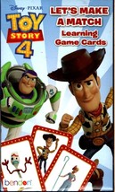 Disney Pixar Toy Story 4 - Let&#39;s Make a Match  -  Learning 36 Flash cards - £8.49 GBP