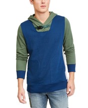 American Rag Men&#39;s Colorblocked Belted Hoodie Laurel Leaf 2XL - $25.97