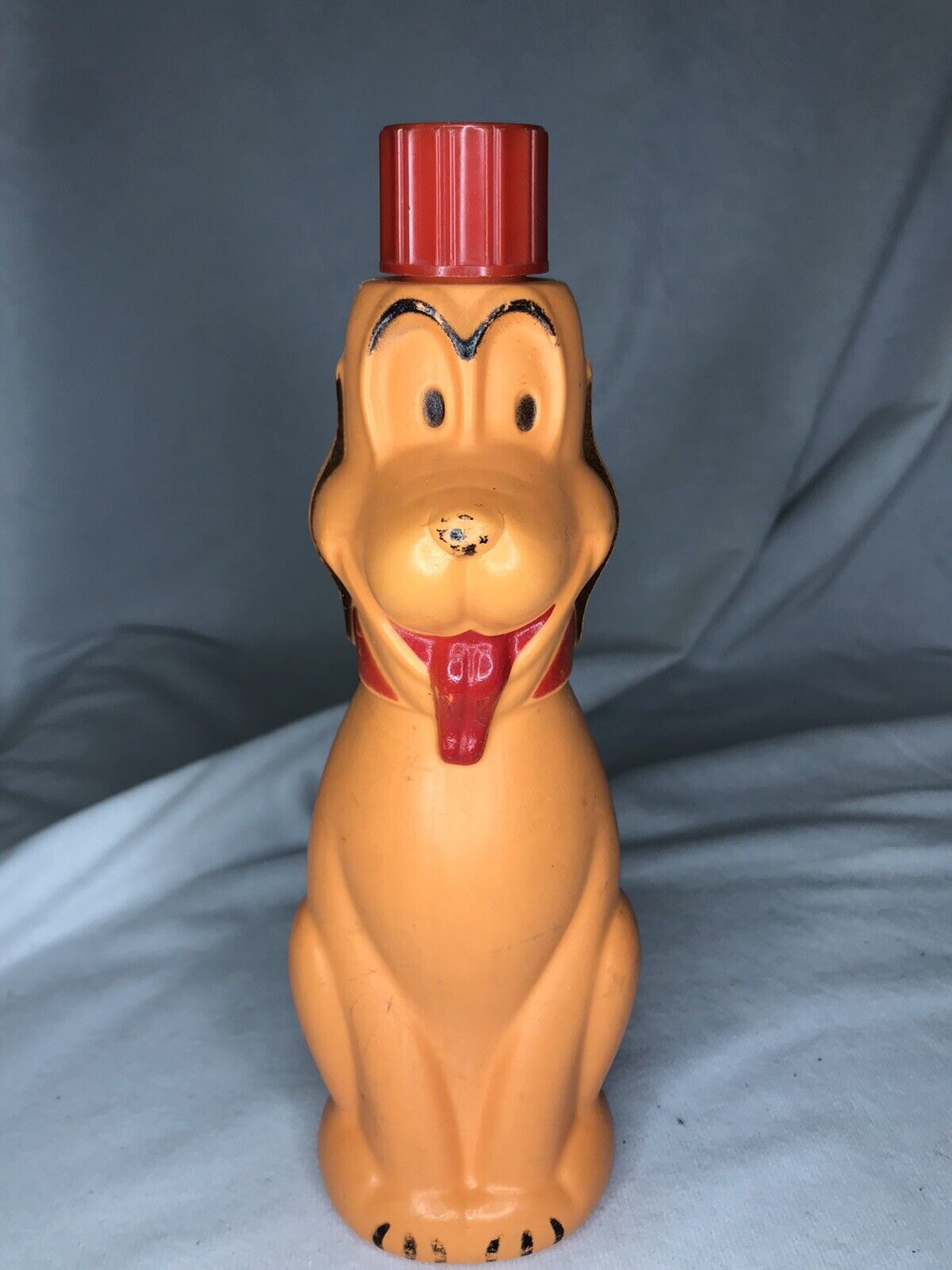 Vintage Soaky Pluto Bottle By Colgate Palmolive Walt Disney Mickey's Dog - $11.87