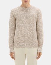 Theory Mens Mauno Breach Crewneck Sweater in Pumice Multi-Size Large - $99.99