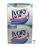 Ivory Snow Laundry Detergent Gentle Care Powder 19oz 15 Loads 2 Boxes-SE... - £52.06 GBP