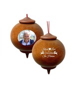 Love &amp; Kisses In Heaven Photo Bulb Ornament Urn - $39.95