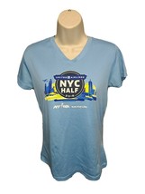 2016 United Airlines NYRR Run for Life NYC Half Womens Blue XS Jersey - $371.66 MXN