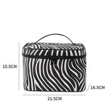 FUDEAM Leather  Portable Women Cosmetics Bag Multifunction Travel Toiletry Stora - £47.00 GBP