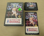 Sports Talk Baseball Sega Genesis Complete in Box - £4.66 GBP