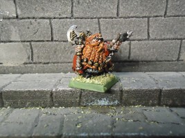 dwarf lord with pistol and axe warhammer fantasy painted metal  games wo... - $37.68