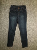 Refuge Denim Skinny Jeans Size 8 Womens Mid Rise Stretch Casual Cute Blu... - £14.42 GBP