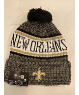 NWT New ERA New Orleans Saints Official NFL 2018 On Field Knit Hat / Cap... - £11.73 GBP
