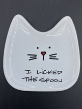 Blobby Cat Spoon Rest I Licked the Spoon 5” Pavilion Gift Company - £15.86 GBP