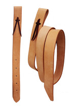 Horse Horse Amish USA Western Saddle Natural Leather Off Billet &amp; Tie St... - $36.62