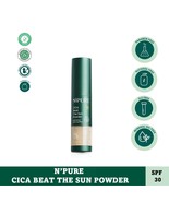 Npure Cica Beat The Sun Powder SPF 30 Sunscreen Protect UV - $655.20 MXN