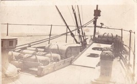 World War I Ship Quarter Deck Real Photo RPPC Postcard C43 - £2.38 GBP