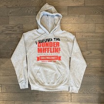 The Office Dunder Mifflin Paper Company Size Small Gray Hoodie New Michael Scott - £18.96 GBP