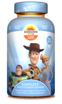Sundown Kids Disney Pixar Toy Story 4 Complete Multivitamin Gummies, 200 Count.+ - £23.80 GBP