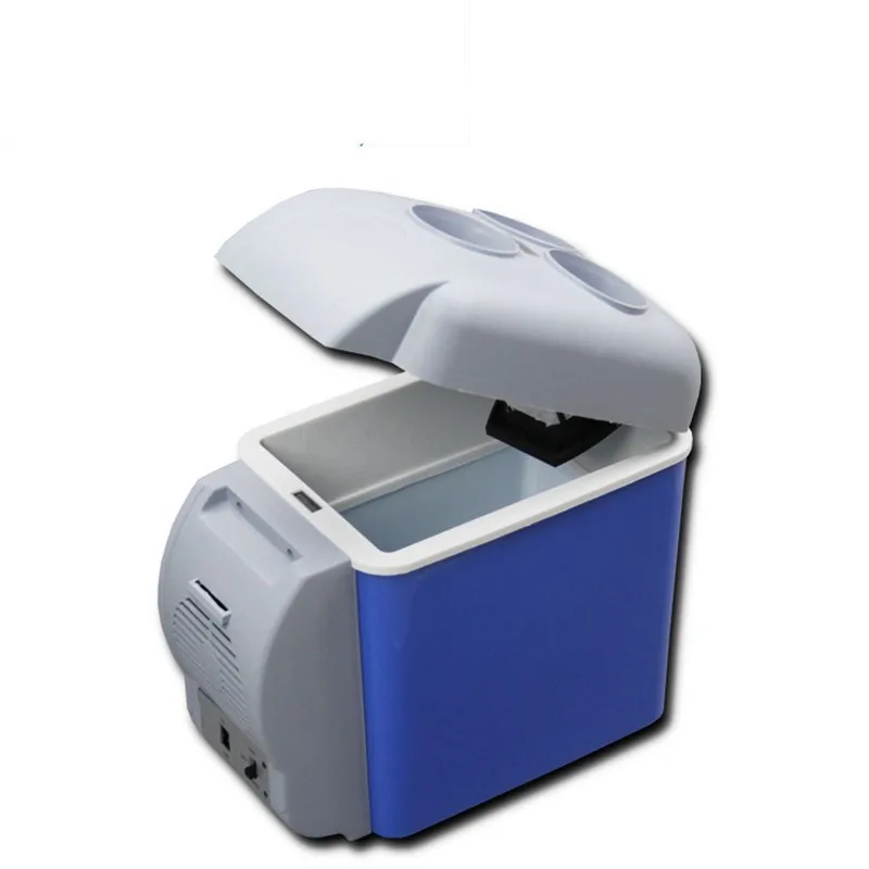 mini 12v Car refrigerator 7.5 liters family car with a hot  cold boxes mini - £67.29 GBP