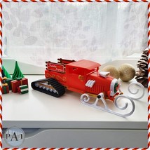 Santas Hot Rod with Tracks Christmas Sled Unassembled DIY Grey Model kit - $56.10