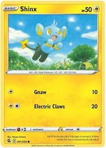 Shinx 91/264 Common Fusion Strike Pokemon Card - £3.99 GBP