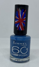 Rimmel London 60 Second Nail Color Nail Polish 240 Blue My Mind - $5.93