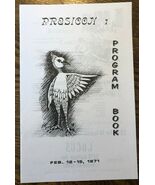 PRESICON #1 Program Book vintage science fiction fanzine (1971) Santa Mo... - $20.79 CAD