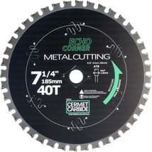 7-1/4&quot; Steel Cutting Circular Saw Blade Cermet Carbide 40T, 5/8&quot; (16Mm) ... - $39.93
