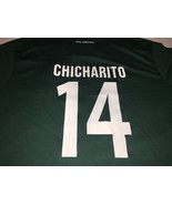 2025 ADIDAS MEXICO SOCCER FIFA WORLD CUP #14 CHICHARITO MEN&#39;S LARGE JERS... - €88,03 EUR