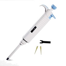 Micropipette Variable Range 5-50 μl with Calibration Report FREE SHIP US - £31.04 GBP
