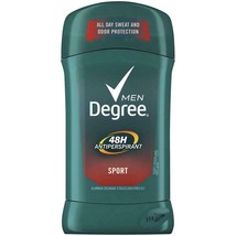 2 Packs Degree Men Sport Invisible Solid Deodorant - 2.7 oz - £21.63 GBP