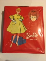 1963 Case Mattel MIDGE Barbie Doll Vintage Wardrobe Glossy Red Accessory... - £25.69 GBP