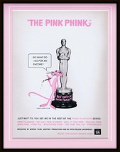 ORIGINAL Vintage 1965 Pink Panther Pink Phink 11x14 Framed Advertisement   - £116.80 GBP