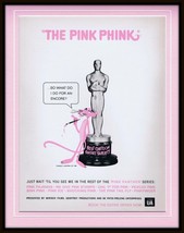 ORIGINAL Vintage 1965 Pink Panther Pink Phink 11x14 Framed Advertisement   - £111.53 GBP