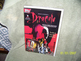 i have a very cool 1992  topps comic book {dracula} - $7.92
